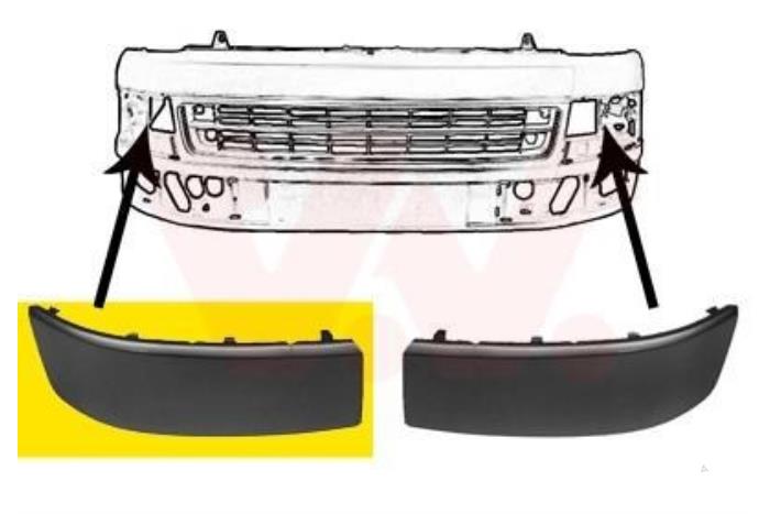 Nya Grill Volkswagen Transporter Pris € 25,00 Inklusive moms erbjuds av Gebr Opdam B.V.