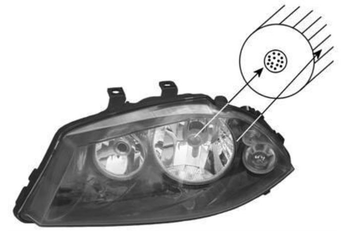 Nowe Reflektor lewy Seat Ibiza Cena € 60,00 Z VAT oferowane przez Gebr Opdam B.V.