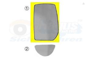 New Mirror glass, left Ford Transit Price € 20,00 Inclusive VAT offered by Gebr Opdam B.V.