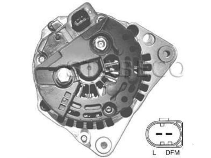 Neuf Dynamo Volkswagen Golf Prix € 181,50 Prix TTC proposé par Gebr Opdam B.V.