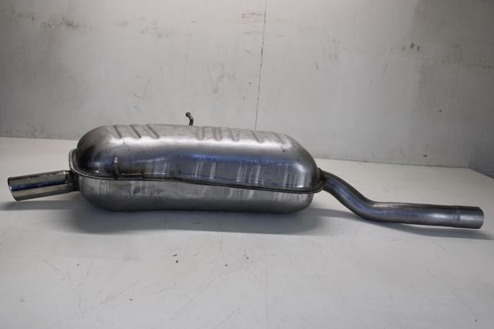 Exhaust rear silencer from a BMW 3-Serie 2001
