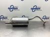Exhaust rear silencer from a Nissan Micra 1992