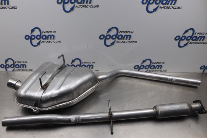 Exhaust rear silencer from a Mini Cooper 2001