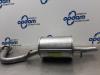 Exhaust rear silencer from a Toyota Yaris 2006