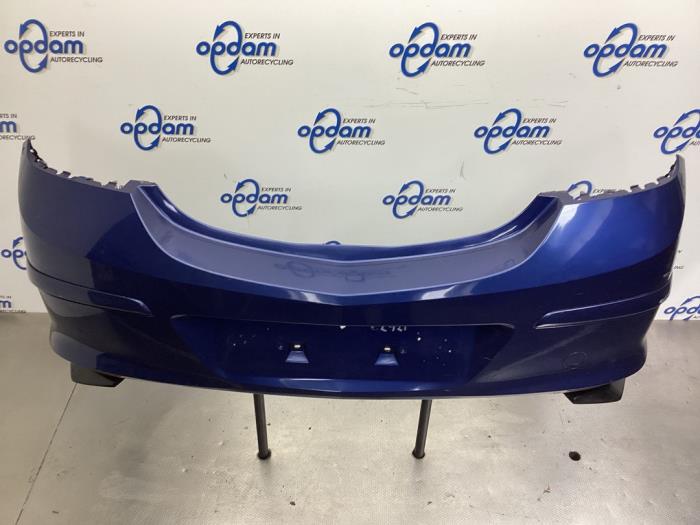Rear bumper from a Opel Astra H GTC (L08) 1.6 16V Twinport 2005