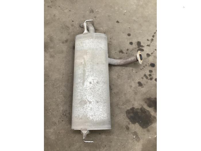 Exhaust rear silencer from a Nissan Qashqai (J11) 1.5 dCi DPF 2015
