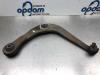 Front lower wishbone, right from a Peugeot 206 (2A/C/H/J/S), 1998 / 2012 1.4 HDi, Hatchback, Diesel, 1.399cc, 50kW (68pk), FWD, DV4TD; 8HX; 8HZ, 2001-09 / 2009-04, 2C; 2A 2005