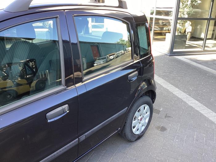 Rear door 4-door, left from a Fiat Panda (169) 1.2, Classic 2011