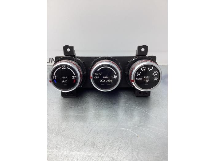 Panel de control de calefacción de un Fiat Sedici (189) 1.6 16V Emotion 4x4 2007