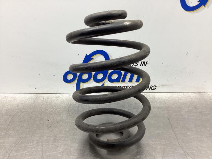 Rear coil spring from a Renault Clio II (BB/CB) 1.2 16V 2003