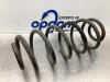 Rear coil spring from a Toyota Yaris II (P9) 1.0 12V VVT-i 2006