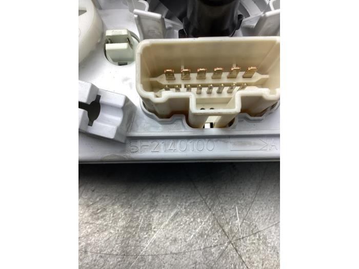 Panel de control de calefacción de un Renault Kangoo Express (FW) 1.5 dCi 75 FAP 2018