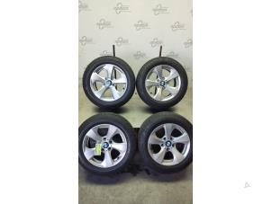 Used Set of sports wheels + winter tyres BMW 3-Serie Price on request offered by Gebr Opdam B.V.