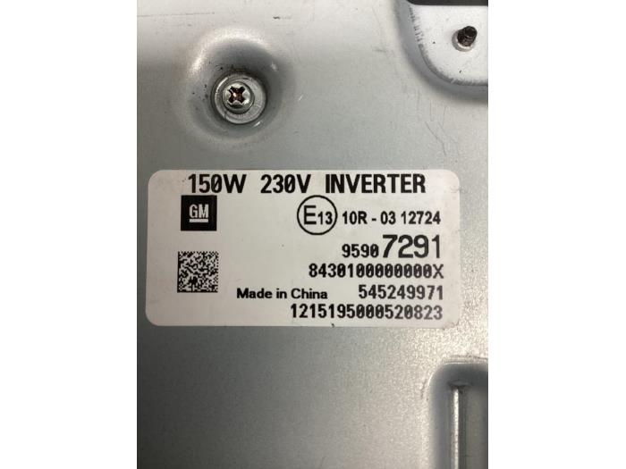 Inverter from a Opel Mokka/Mokka X 1.4 Turbo 16V 4x2 2015