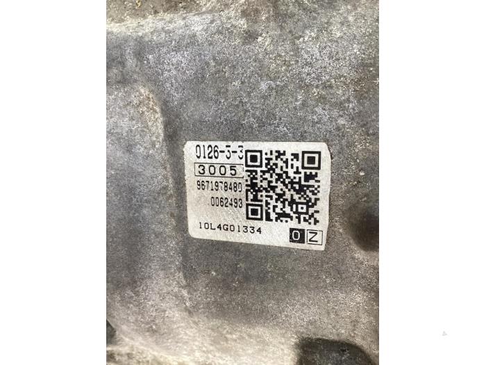 Getriebe van een Peugeot 5008 I (0A/0E) 1.6 THP 16V 2011