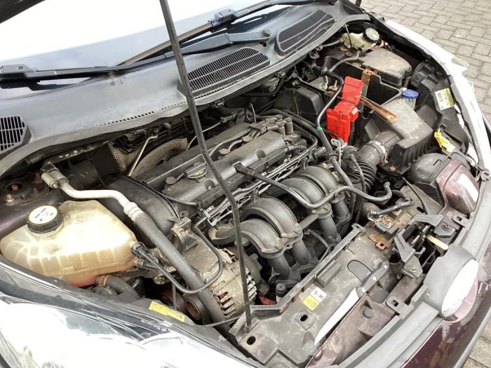 Engine from a Ford Fiesta 6 (JA8) 1.25 16V 2010