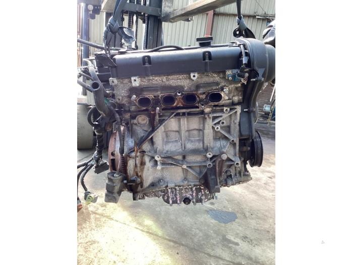 Engine from a Ford Fiesta 6 (JA8) 1.25 16V 2010