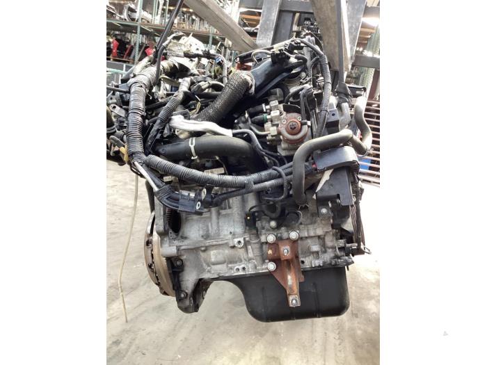 Motor van een Ford Transit Courier 1.5 TDCi 75 2015