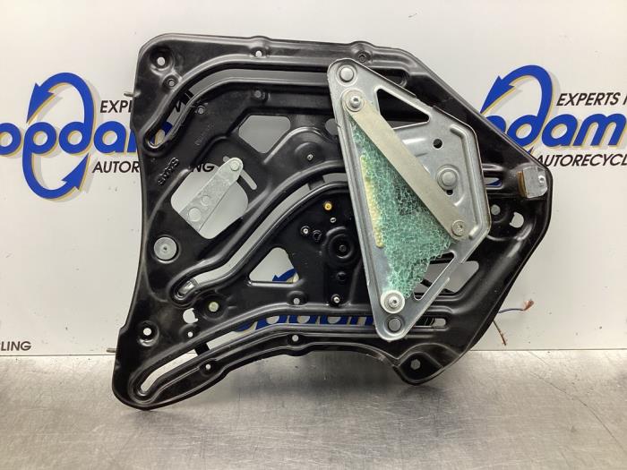 Rear window mechanism 2-door, left Saab 9-3 II Cabriolet 1.9 TiD 16V ...