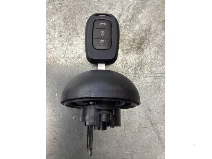 Cerradura de contacto y llave de un Renault Twingo III (AH) 1.0 SCe 75 12V 2019