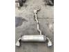 Exhaust central + rear silencer from a BMW 5 serie (G30) 540i xDrive 3.0 TwinPower Turbo 24V 2020