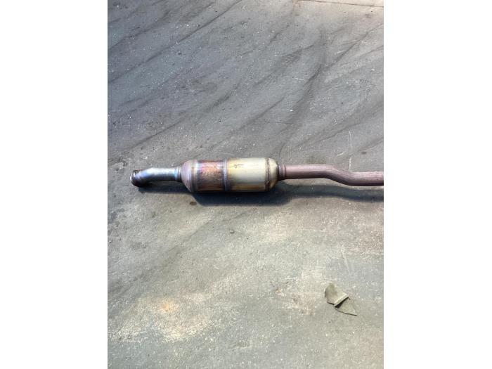 Exhaust (complete) from a BMW 1 serie (F40) 118i 1.5 TwinPower 12V 2022