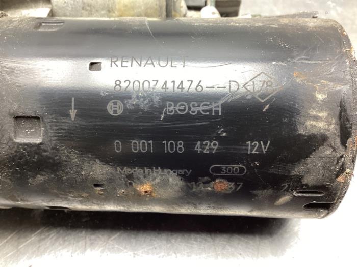 Starter from a Renault Scénic III (JZ) 1.9 dCi 2010