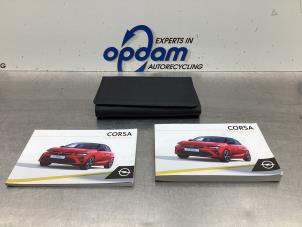 Used Instruction Booklet Opel Corsa F (UB/UH/UP) 1.2 12V 75 Price € 50,00 Margin scheme offered by Gebr Opdam B.V.