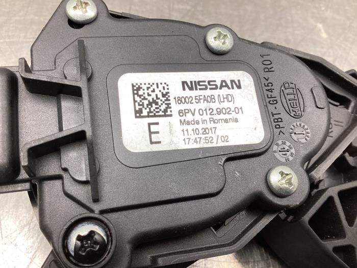 Czujnik polozenia pedalu gazu z Nissan Micra (K14) 0.9 IG-T 12V 2019