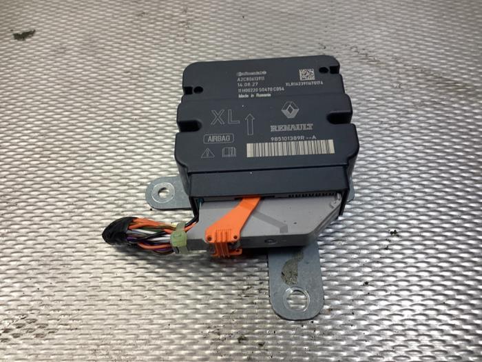 Airbag set+module from a Renault Clio IV (5R) 1.5 Energy dCi 90 FAP 2014
