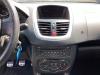Peugeot 206+ (2L/M) 1.4 XS Heater control panel