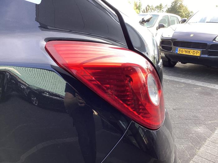 Taillight, left from a Opel Corsa D 1.2 ecoFLEX 2012