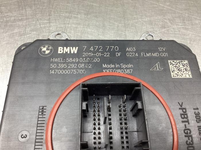 Módulo de faros LED de un BMW 5 serie Touring (G31) 530d xDrive 3.0 TwinPower Turbo 24V 2019