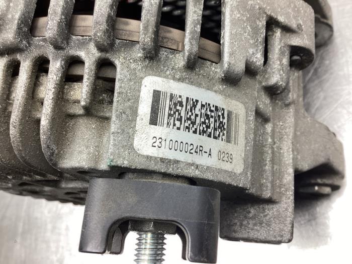 Dynamo van een Renault Scénic III (JZ) 1.4 16V TCe 130 2011