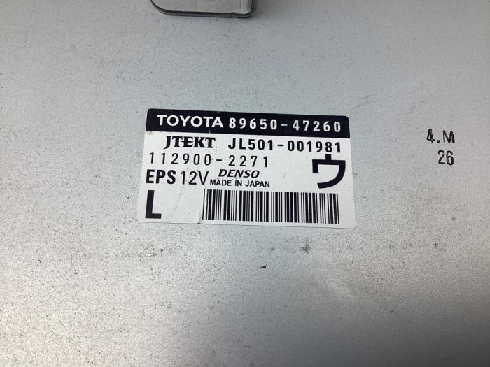 Power steering computer from a Toyota Prius (ZVW3) 1.8 16V 2010