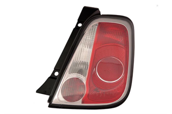 Taillight, right from a Fiat 500 2012