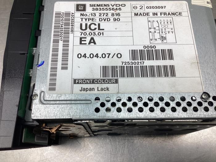 Multi-media control unit Opel Zafira 1.6 16V - 383555646 SIEMENS