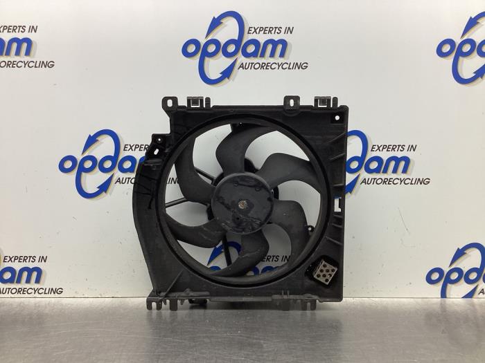 Cooling fans from a Renault Clio III (BR/CR) 1.4 16V 2006