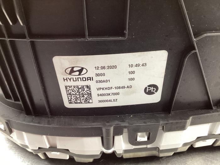 Licznik kilometrów KM z Hyundai i10 1.0 12V 2020