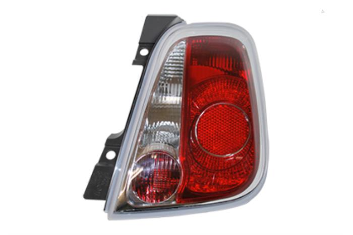Taillight, right from a Fiat 500 2008