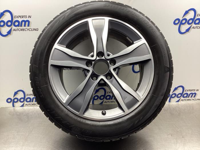 Set of sports wheels from a Mercedes-Benz C Estate (S205)  2018