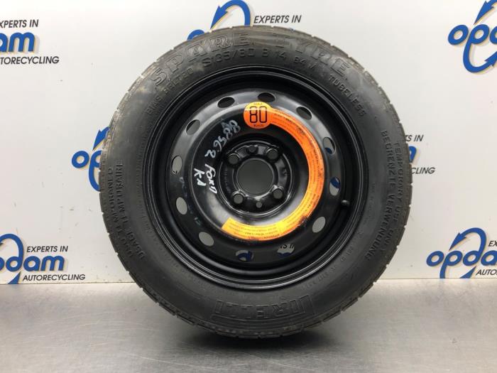 Space-saver spare wheel from a Ford Ka II 1.2 2008