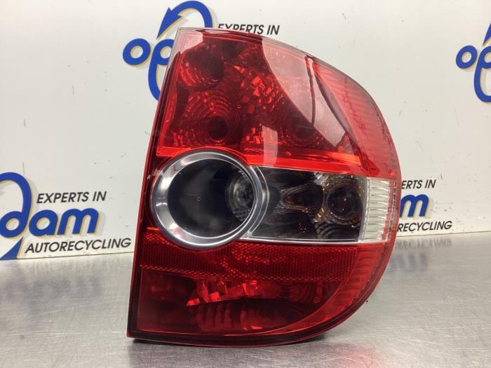 Taillight, right from a Volkswagen Fox (5Z) 1.2 2010