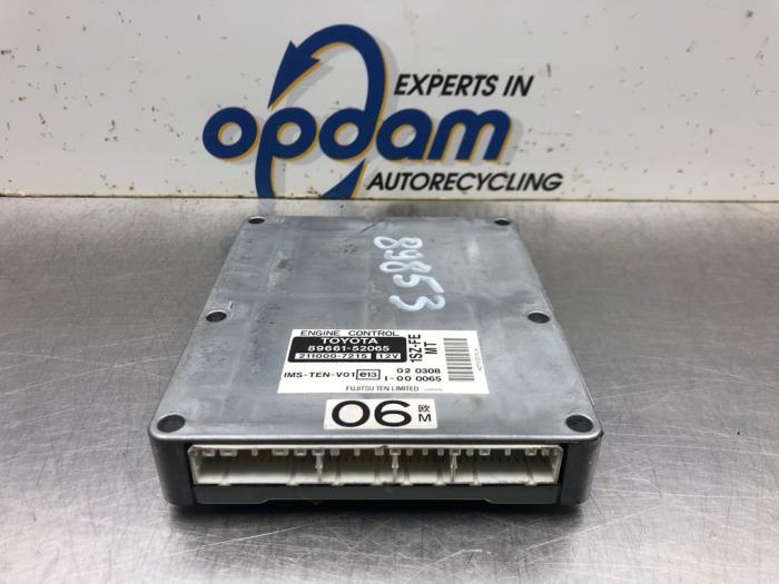 Used Engine management computer Toyota Yaris (P1) 1.0 16V VVT-i Price € 112,00 Margin scheme offered by Gebr Opdam B.V.