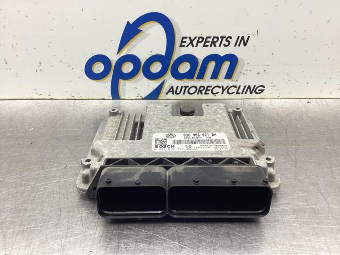 Used Engine management computer Volkswagen Touran (1T1/T2) 1.9 TDI 105 Euro 3 Price € 112,00 Margin scheme offered by Gebr Opdam B.V.