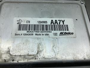 Engine management computer from a Opel Astra J Sports Tourer (PD8/PE8/PF8) 1.4 Turbo 16V 2012