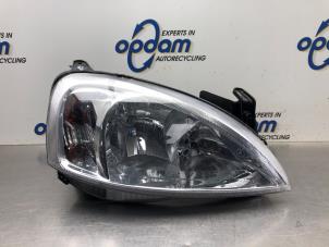 Used Headlight, right Opel Corsa C (F08/68) 1.2 16V Price € 50,00 Margin scheme offered by Gebr Opdam B.V.