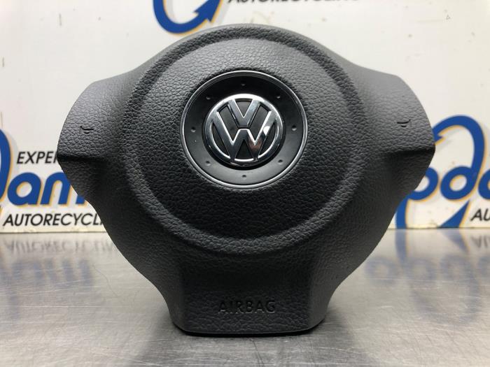 Airbag gauche (volant) d'un Volkswagen Polo V (6R) 1.2 TDI 12V BlueMotion 2013