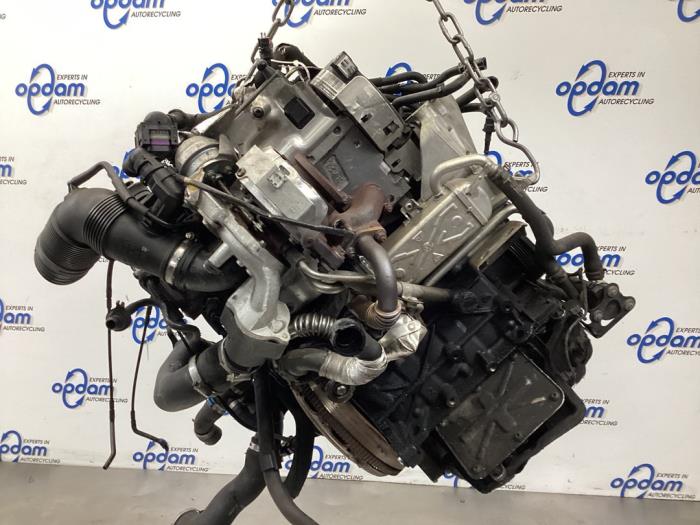 Motor de un Volkswagen Polo V (6R) 1.2 TDI 12V BlueMotion 2013