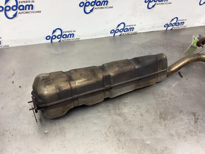 Exhaust middle silencer from a Audi A3 Sportback (8VA/8VF) 1.4 16V g-tron 2014